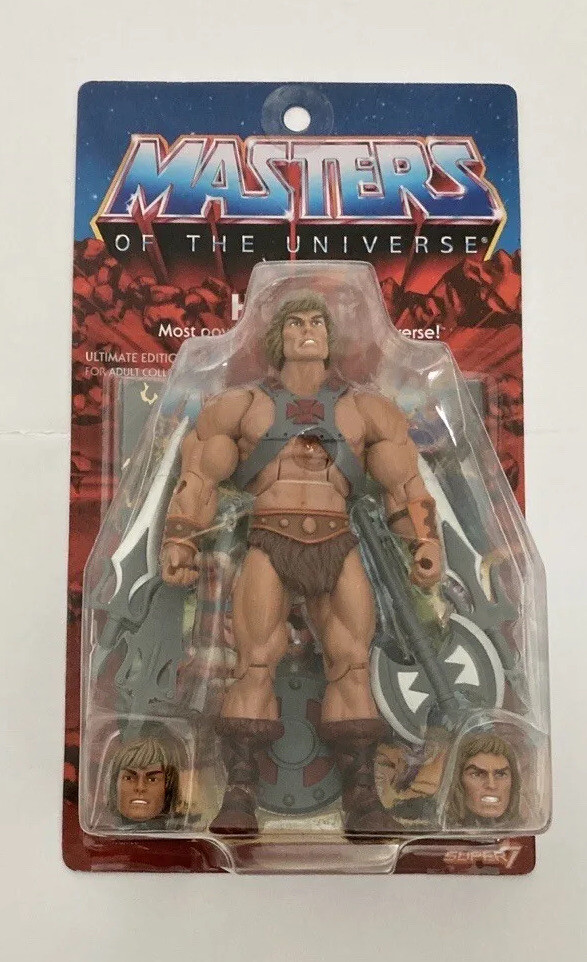 Super7 Masters of the Universe Ultimates HE-MAN Skeletor New