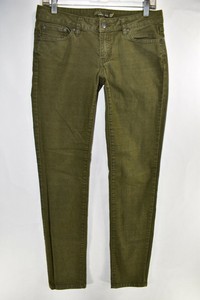 Prana-Kara-Jeans-Skinny-Slim-Organic-Cotton-Size-6-28-Green-Meas-30x32