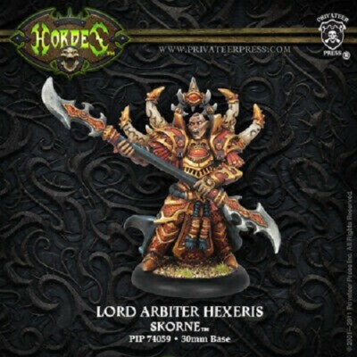 Privateer Press Hordes Skorne Lord Arbiter Hexer PIP74059