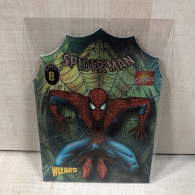 ウインディ webカード 023/048 1ED 1996 Wizard SPIDER-MAN DIE-CUT PROMO CARD #8 | eBay