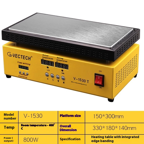LCD Seperator Heating Plate Preheating Station Phone Screen Repair V-2030T - 第 11/23 張圖片