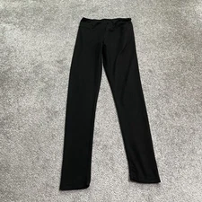 90 Degrees By Reflex Compression leggings Girls Large Black Active Yoga 22x27.5