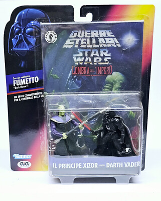 Star Wars XIZOR VS. DARTH VADER POTF2 SHADOWS OF THE EMPIRE  GIG Italy Card moc