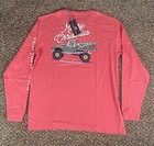 Vineyard Vines Men’s Medium Long Sleeve Pocket T-Shirt Christmas Tree Dog Truck
