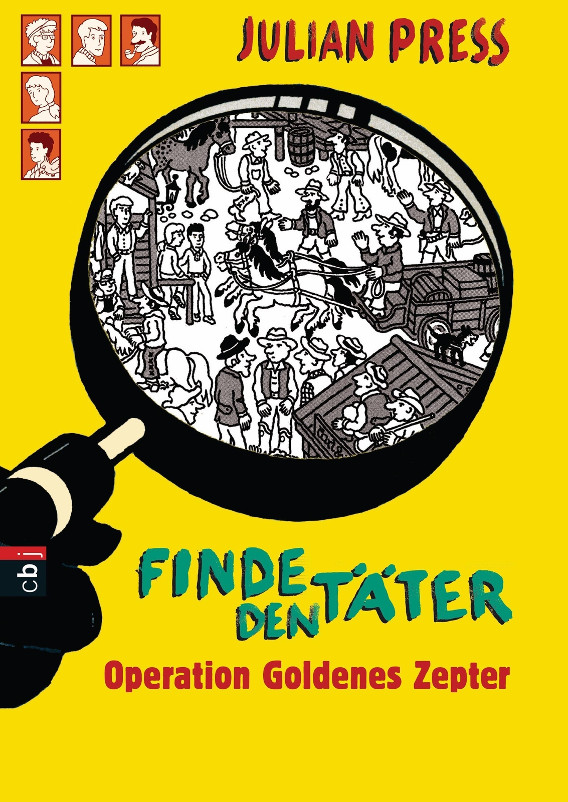Thumbnail - Julian Press Finde Den Täter - Operation Goldenes Zepter 9783570130810