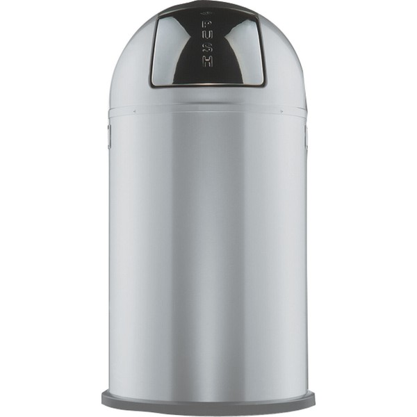 Wesco Pushboy 50L Abfallsammler Silber for sale online eBay