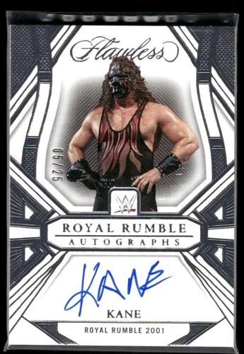 2024 Flawless WWE Kane #RR-KNE Royal Rumble Autograph /25