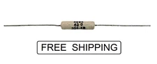 (1x) 62 Ω - 5W - 5% - Vitreous Enamel Resistor - Axial Lead - Ohmite 90 Series