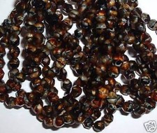 AL113 CZECH 6mm Fire Polished Glass Beads-CHROUST 25