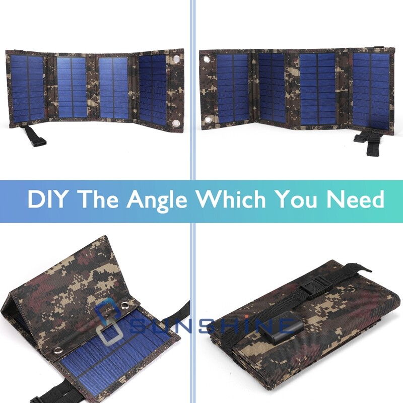Portable Power Station Solar Generator Panel Power Bank Outlet Camping