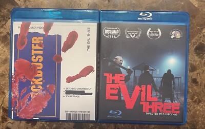 THE EVIL THREE: The Ultimate Horror Fan Film /Signed - Brand New