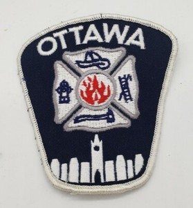 Ottawa Canada Fire department patch firefighter insignia 