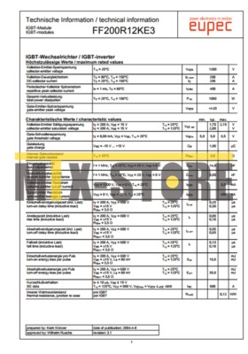Infineon 200A FF200R12KE3, For UPS, 1200V At ₹ 100/piece In New Delhi - Foto 8