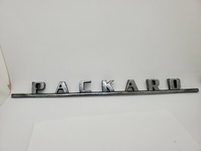Packard Rear Trunk Emblem 1947 1948 1949 1950 14.5 Long Packard Rear Trunk Emblem 1947 1948 1949 1950 14.5 Long