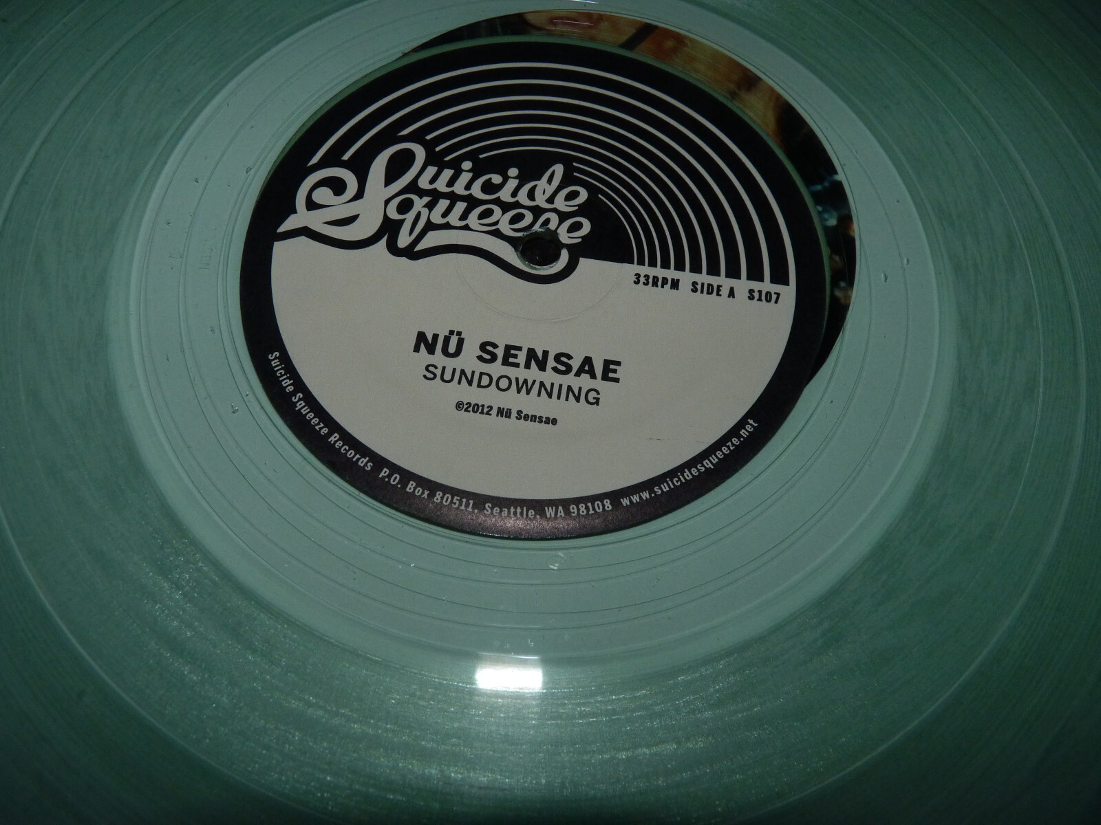 Nu Sensae - Sundowning (2012 Vinyl Record LP) Suicide Squeeze S107 - N&uuml; Sensae