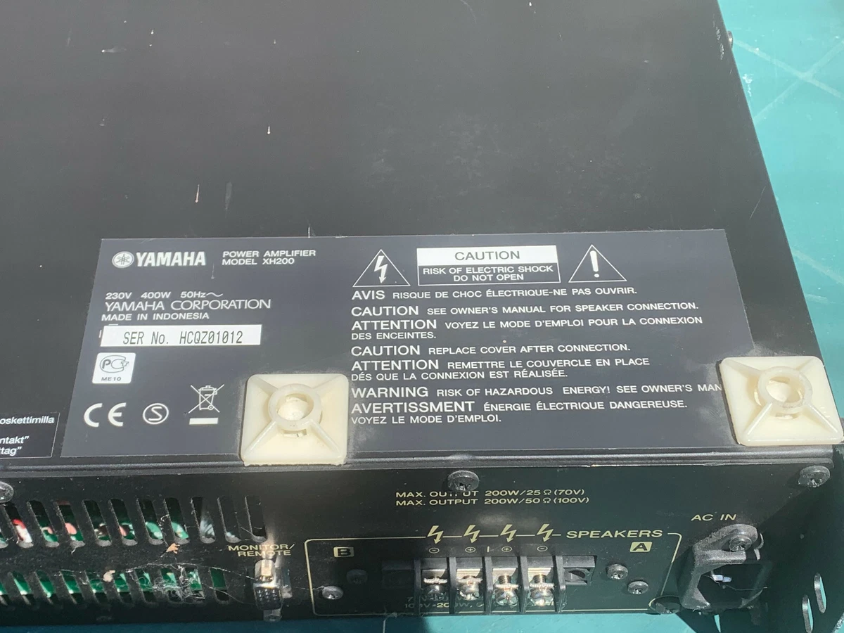 Yamaha XH-200 Amplifier | eBay