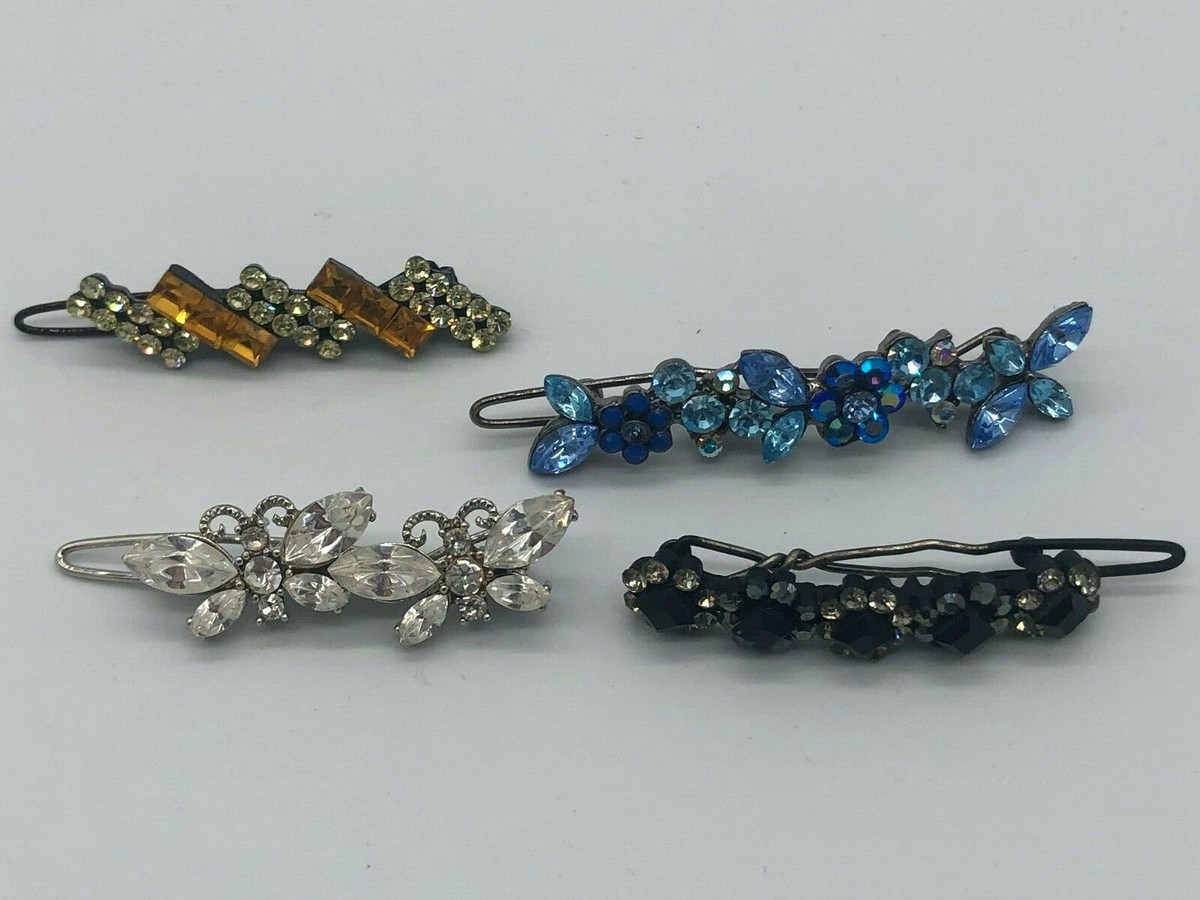 Assorted Hair Accessories Set 84-Piece Colorful Self Hinge Hair Barrettes & 17mm Ball  main image 2