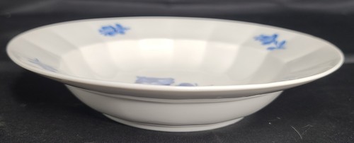 Royal Copenhagen Denmark Blue Flower Ribbed 8.25" Soup Bowl - Picture 3 of 5