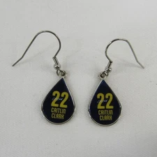 Caitlin Clark #22 Jersey Tear Drop Earrings Indiana Fever Basketball WNBA