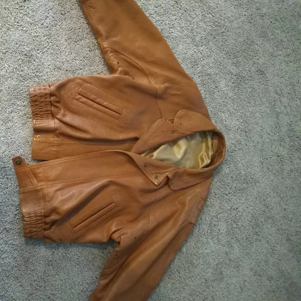 Marco pierguidi leather online jacket