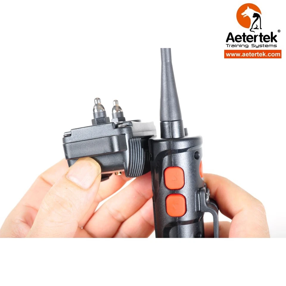 Aetertek 1000M Remote Waterproof Rechargeable Shock Collar w/Auto Anti bark - Image 2 of 4