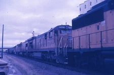 Duplicate Train Slide Union Pacific  #2537  08/1987   N. Platte Nebraska