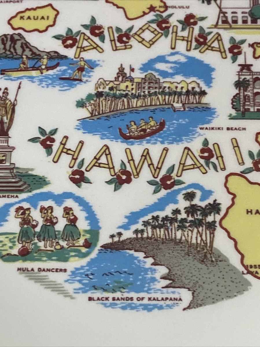 Hawaiiを感じる　Ocean Aloha plate Hawaiiを感じる Ocean Aloha plate - メルカリ