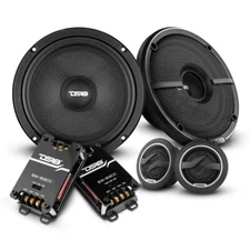 DS18 - ELITE 6.5" 2- Way Component Speaker System with Kevlar Cone 240 Watts 4-O