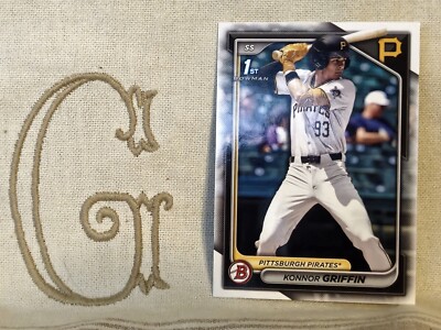 Konnor Griffin, Pittsburgh Pirates, 2024 1st Bowman Draft BD-22 