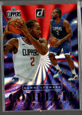 2021-22 Donruss Complete Players Holo Red Laser #10 Kawhi Leonard /99