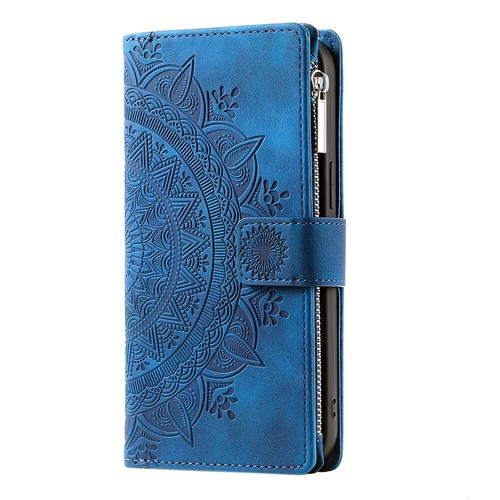For OnePlus 5 Case Datura Leather Zipper Card Slots Flip Wallet Pocket Cover - Picture 34 of 68