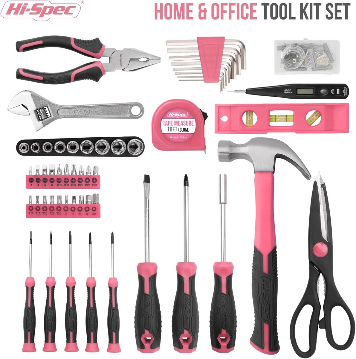 Produktbild von Hi-Spec 25-tlg. Kleines Werkzeug-Set Für Grundlegende Reparaturen