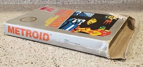 Metroid Nintendo NES Hang Tab Complete CIB Five 5 Screw w/ Box Poster Manual Lot