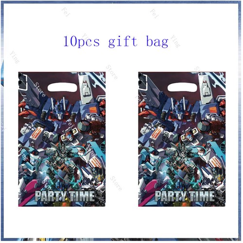 Transformers Birthday Party Decoration Disposable Tableware Supplies Banner Cake - Picture 2 of 38