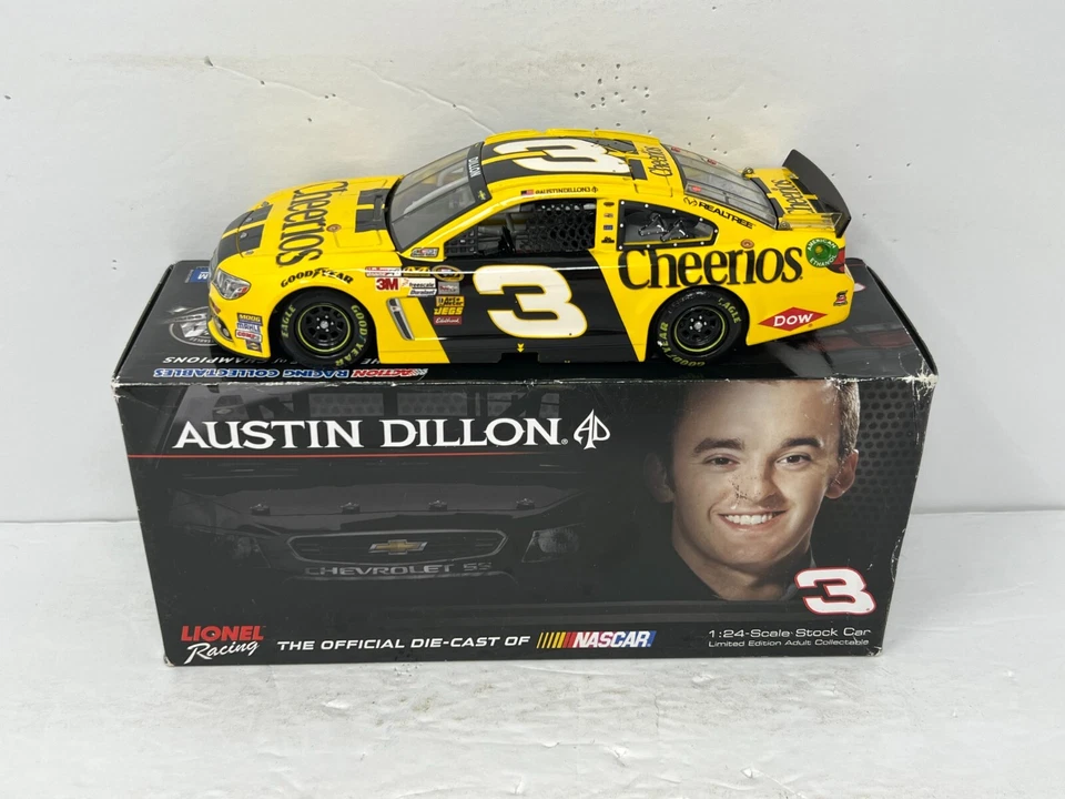 Lionel Racing Nascar #3 Austin Dillon Cheerios 2015 Chevy SS 1:24 diecast Foto 3 de 4