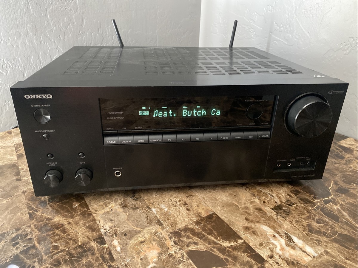 Onkyo TX-NR686 7.2-Channel Network A/V Receiver Bluetooth WiFi