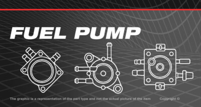 Gas Oil Fuel Pump For Craftsman ZTL7000 Zero Turn Mower 17AK2ACP099 17AK2ACS099