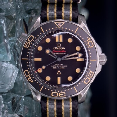 OMEGA Seamaster Diver 300M NTTD 007 Full Set Mint Titanium - 210.92.42.20.01.001
