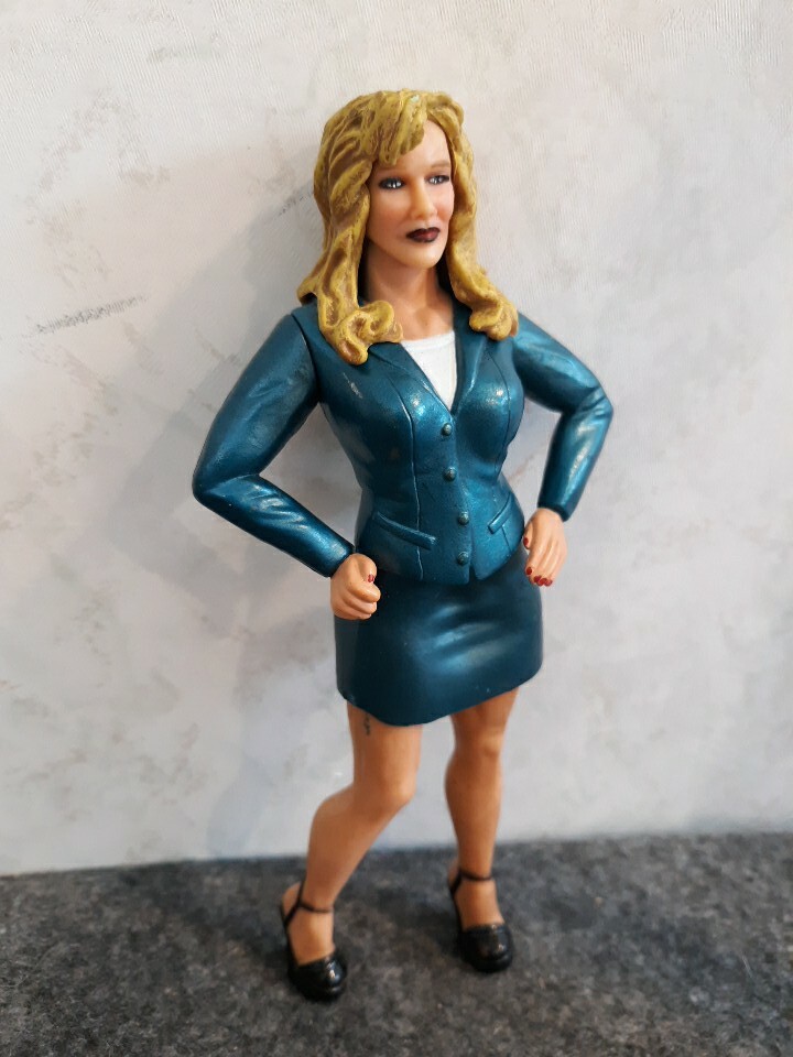 WWE Ruthless Aggression Debra Mcmichael Wrestling Figure Loose Jakks 1999