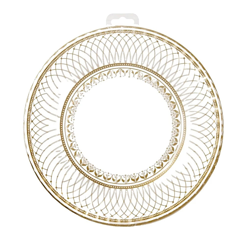 Platos de Papel Fiesta de Aniversario