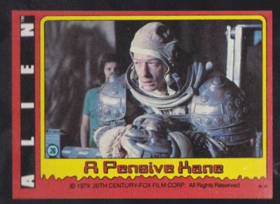 1979 Topps Alien A Pensive Hans #26 Pack Fresh NM