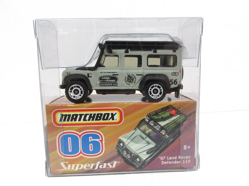 Matchbox No.06 Superfast- '97 Land Rover Defender 110 2007 Sealed - Image 2 of 4