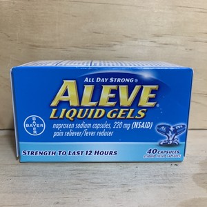 Aleve Liquid Gel 40 count