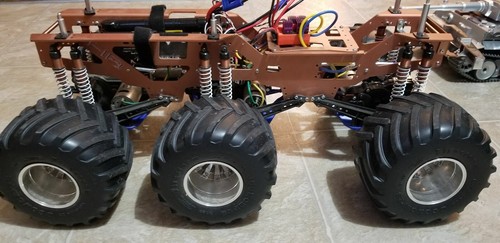 New Aluminum 6X6 Chassis kit for TAMIYA Clod buster/bull head - Picture 10 of 14