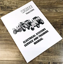 White Electrical Schematic Tractors Service Manual 100 140 2-135 4-210 Lots More