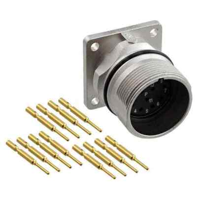 CONN RCPT STECKER 12POS GOLD CRIMP