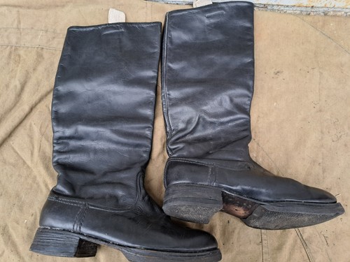 Botas soviéticas cromadas oficial ruso ejército talla 40 У estrechas (255) - Imagen 2 de 11