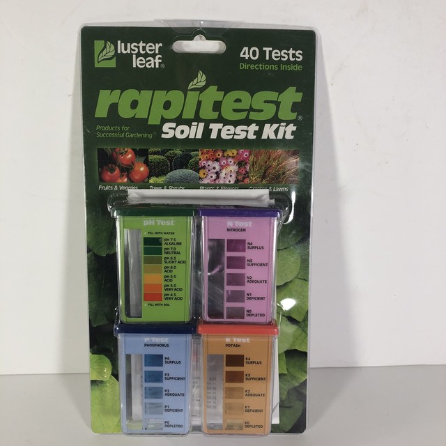Luster Leaf 1601 Rapitest Soil Test Kit for sale online eBay