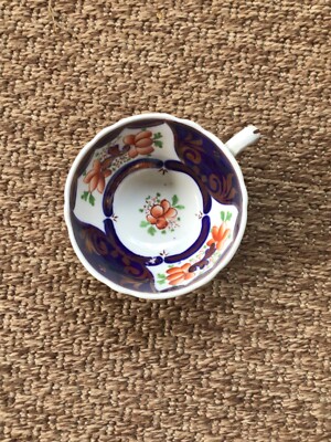 Gaudy Welsh Tea Cup. Conwy pattern ?