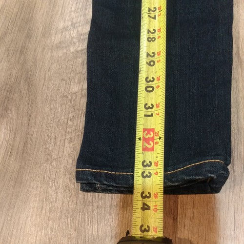 Levi's 710 Super Skinny Stretch Fit Girls Jeans 12 Regular New Dark Blue - Picture 8 of 12